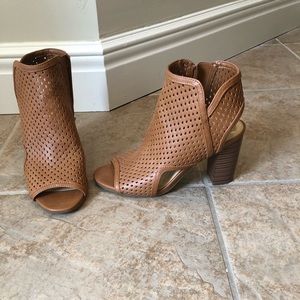 Circus brand open toe heels.